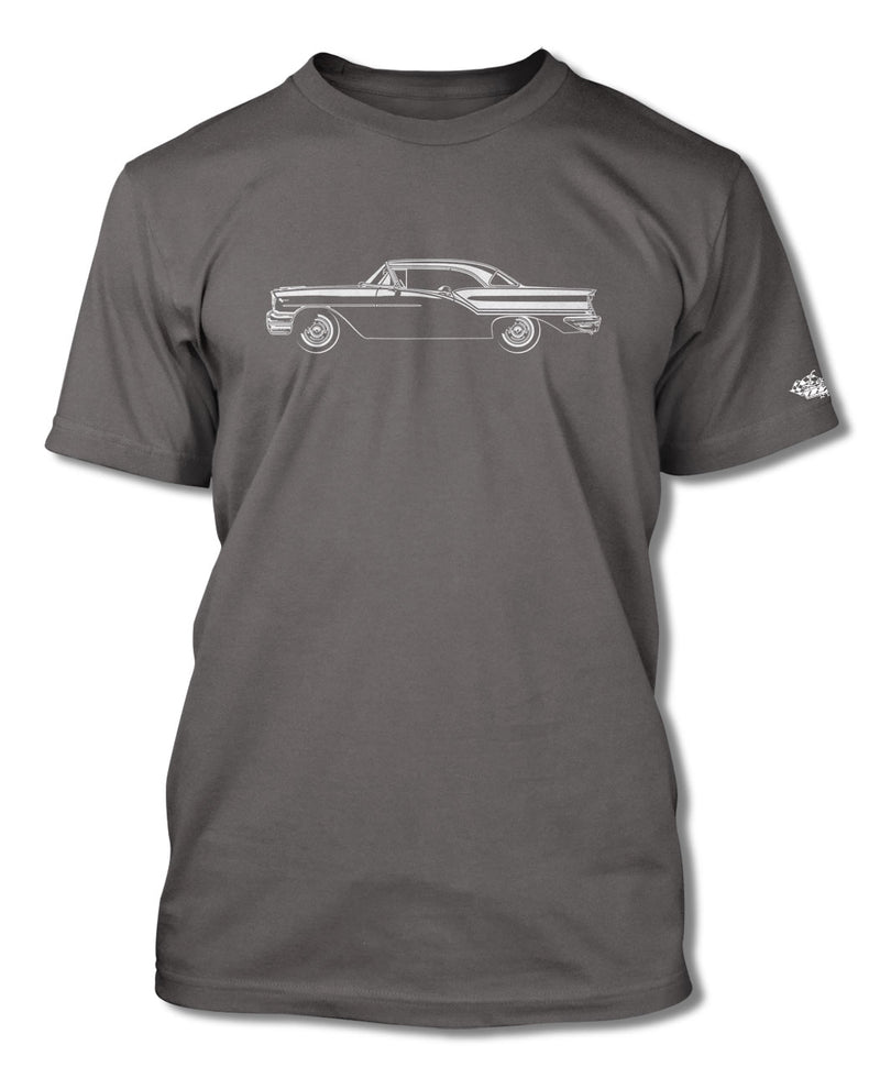 1957 Oldsmobile Super 88 Holiday Hardtop T-Shirt - Men - Side View