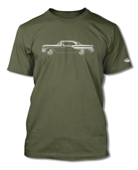 1957 Oldsmobile Super 88 Holiday Hardtop T-Shirt - Men - Side View