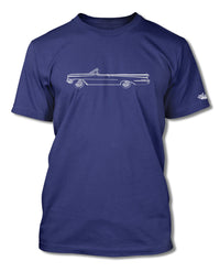 1959 Oldsmobile 98 Starfire Convertible T-Shirt - Men - Side View