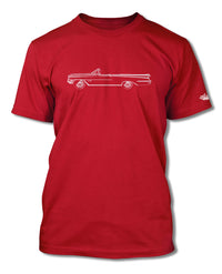 1959 Oldsmobile Super 88 Convertible T-Shirt - Men - Side View