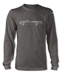 1960 Oldsmobile 98 Starfire Convertible T-Shirt - Long Sleeves - Side View
