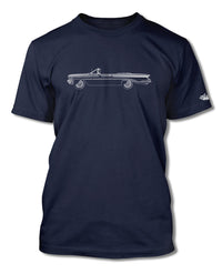 1960 Oldsmobile Super 88 Convertible T-Shirt - Men - Side View