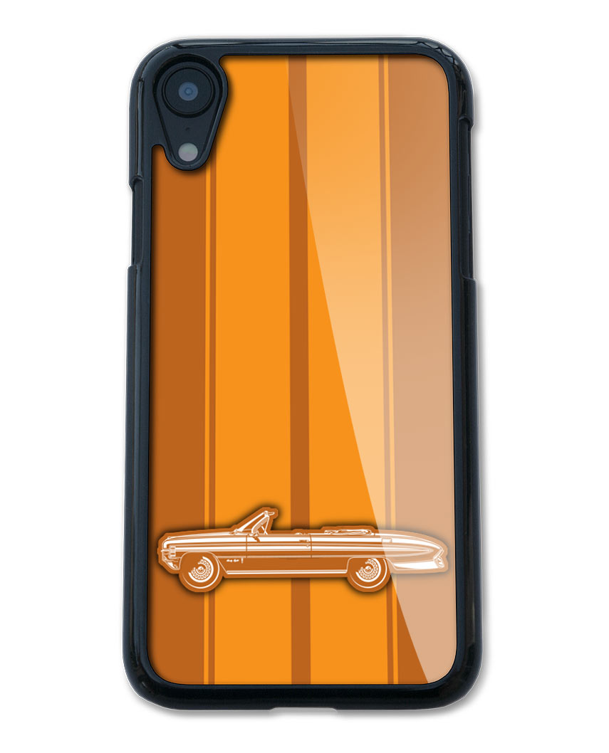 1961 Oldsmobile 98 Convertible Smartphone Case - Racing Stripes