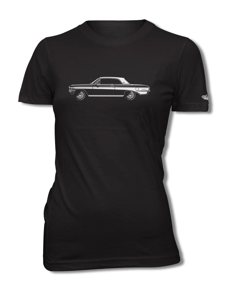 1961 Oldsmobile Cutlass Coupe T-Shirt - Women - Side View