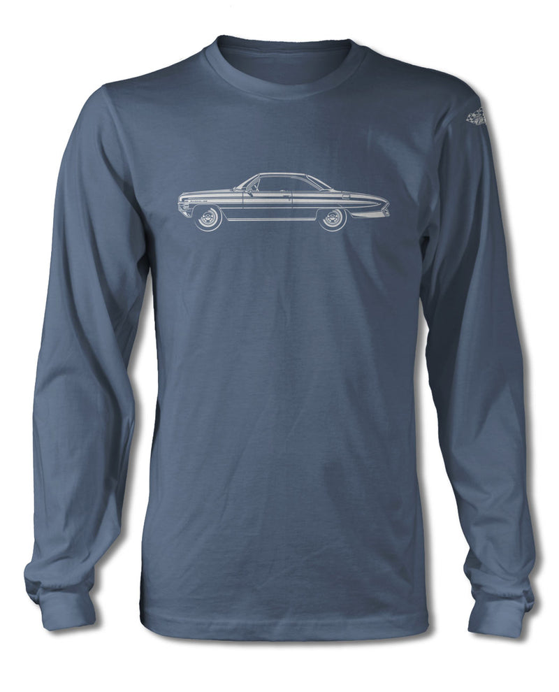 1961 Oldsmobile Super 88 Holiday Hardtop T-Shirt - Long Sleeves - Side View