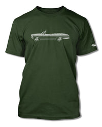 1961 Oldsmobile 98 Convertible T-Shirt - Men - Side View