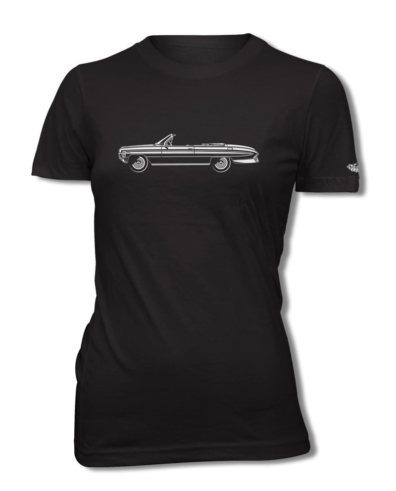 1961 Oldsmobile Starfire convertible T-Shirt - Women - Side View