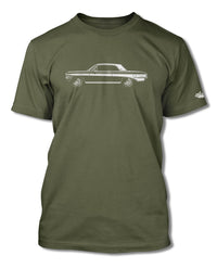 1962 Oldsmobile Cutlass Coupe T-Shirt - Men - Side View