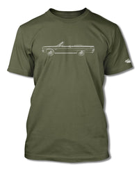 1963 Oldsmobile Cutlass Convertible T-Shirt - Men - Side View
