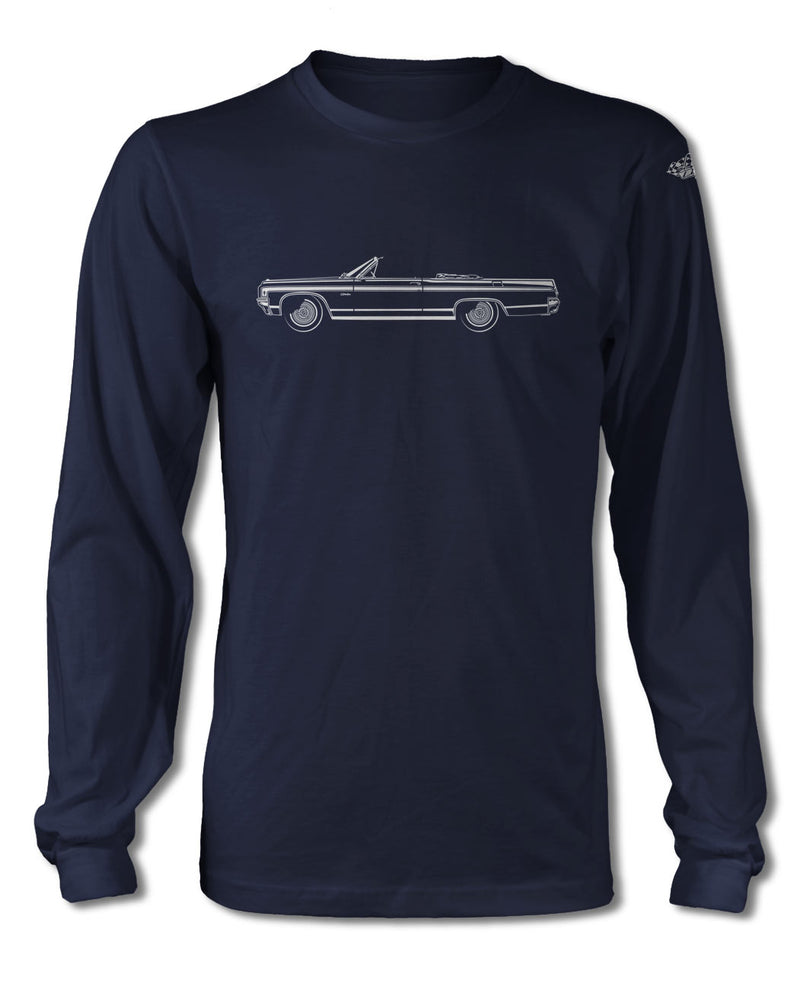 1963 Oldsmobile Starfire Convertible T-Shirt - Long Sleeves - Side View