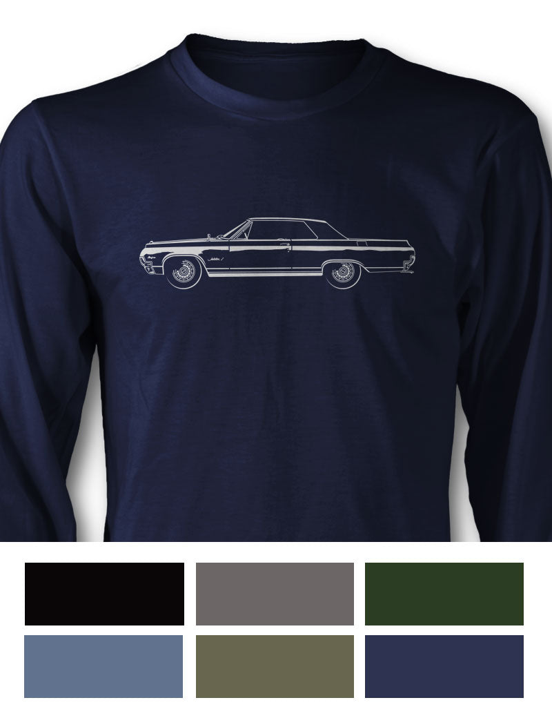 1964 Oldsmobile Jetstar I Coupe T-Shirt - Long Sleeves - Side View