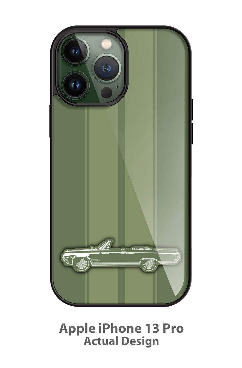 1964 Oldsmobile Starfire convertible Smartphone Case - Racing Stripes