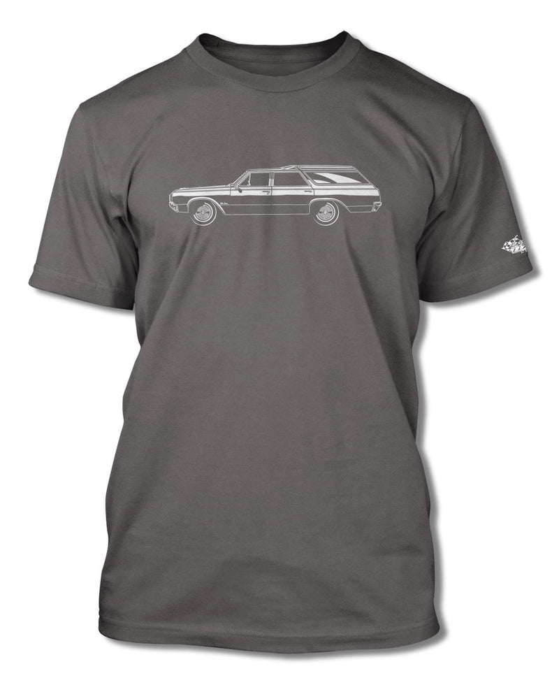 1964 Oldsmobile Vista Cruiser Station Wagon T-Shirt - Men - Side View