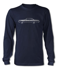 1965 Oldsmobile Cutlass Sports Coupe T-Shirt - Long Sleeves - Side View