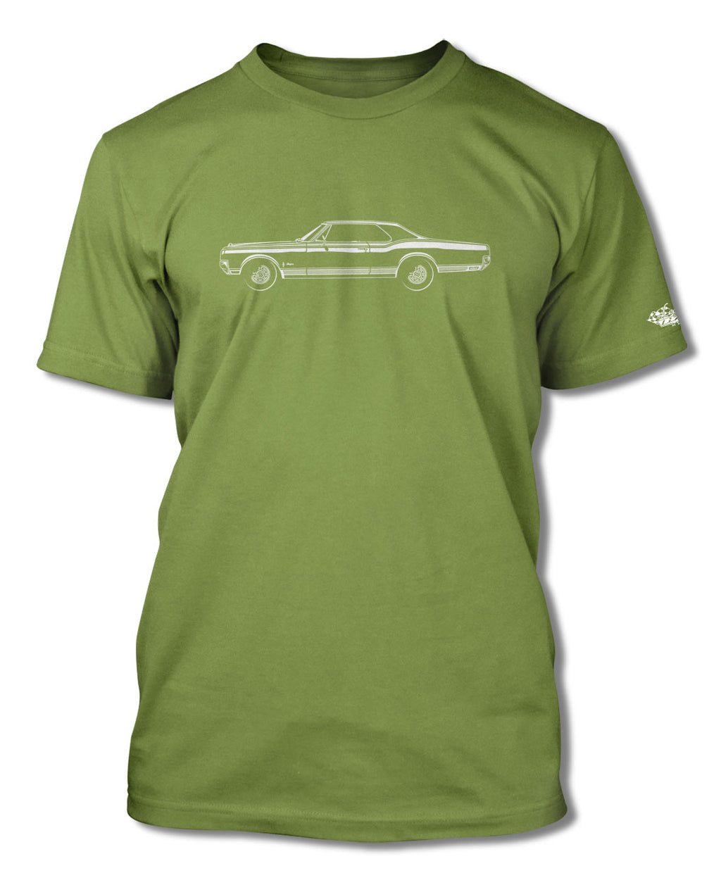 1965 Oldsmobile Starfire Coupe T-Shirt - Men - Side View