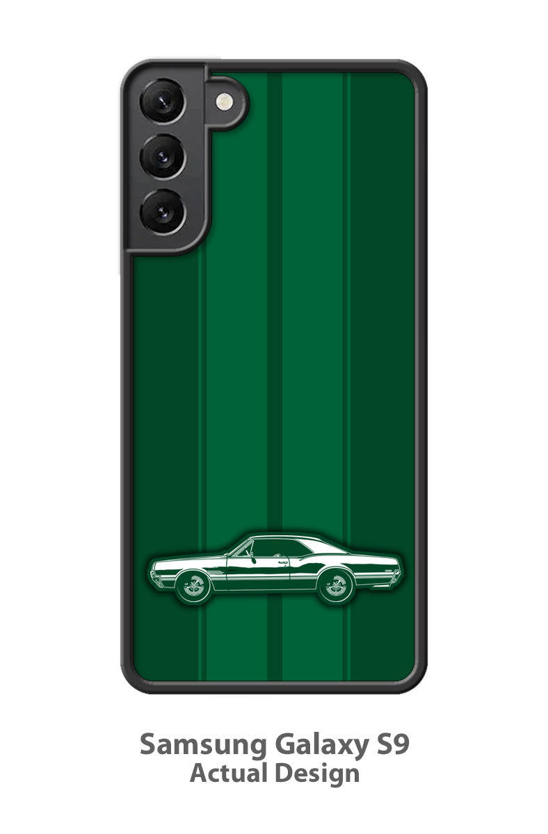 1966 Oldsmobile Cutlass 4-4-2 Coupe Smartphone Case - Racing Stripes