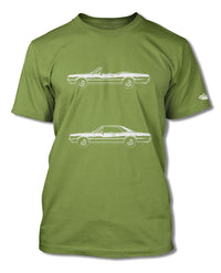 1967 Oldsmobile Cutlass 4-4-2 Convertible T-Shirt - Men - Side View