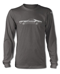 1967 Oldsmobile Toronado T-Shirt - Long Sleeves - Side View