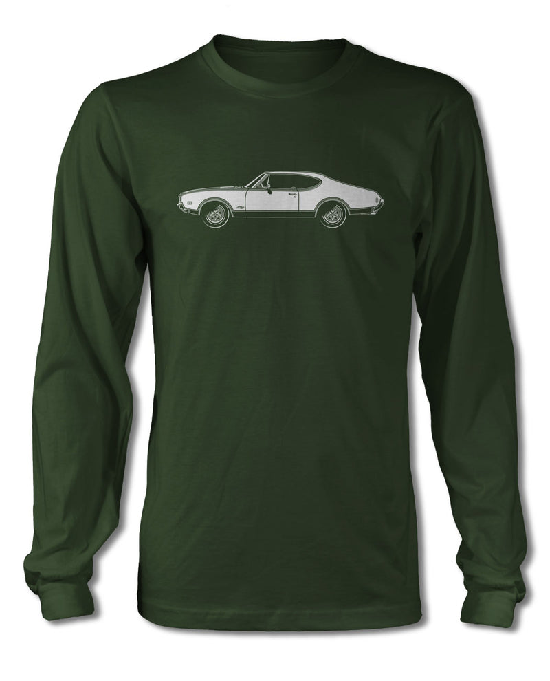 1968 Oldsmobile Cutlass 4-4-2 Hurst T-Shirt - Long Sleeves - Side View