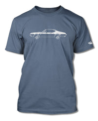 1968 Oldsmobile Cutlass 4-4-2 Holiday Coupe T-Shirt - Men - Side View