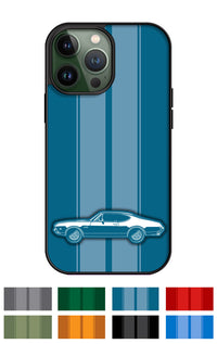 1968 Oldsmobile Cutlass 4-4-2 Holiday Coupe Smartphone Case - Racing Stripes