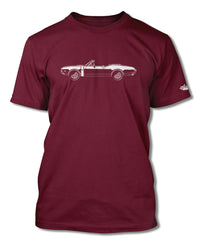 1968 Oldsmobile Cutlass 4-4-2 Convertible with Stripes T-Shirt - Men - Side View