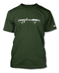 1968 Oldsmobile Cutlass 4-4-2 Convertible with Stripes T-Shirt - Men - Side View