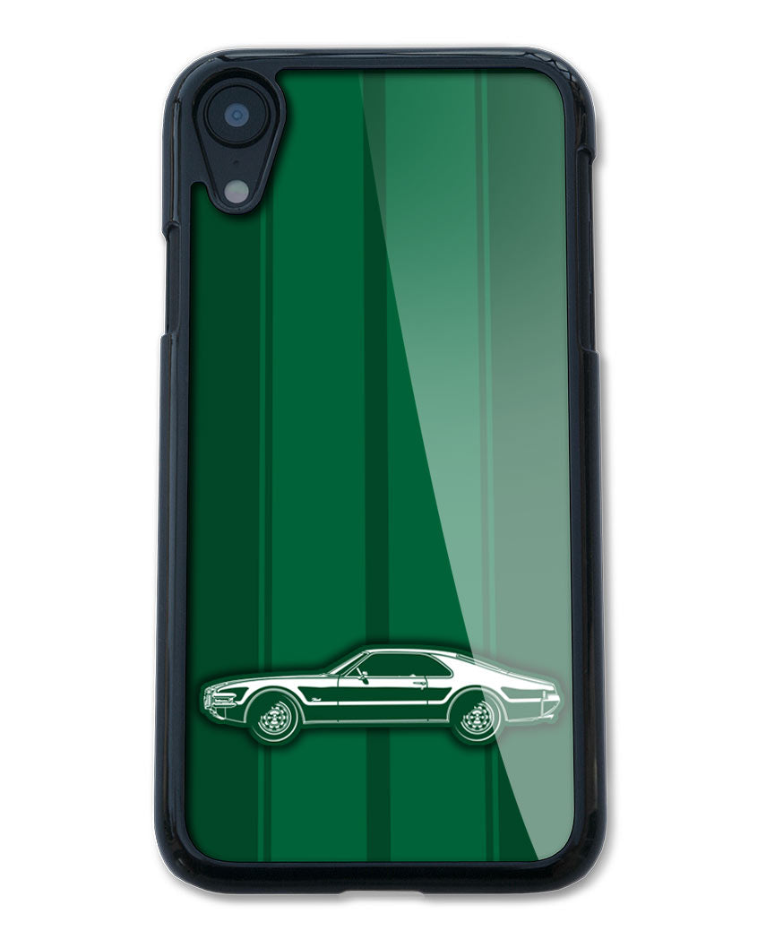 1968 Oldsmobile Toronado Coupe Smartphone Case - Racing Stripes