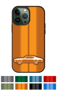 1969 Oldsmobile Cutlass S Holiday Coupe Smartphone Case - Racing Stripes