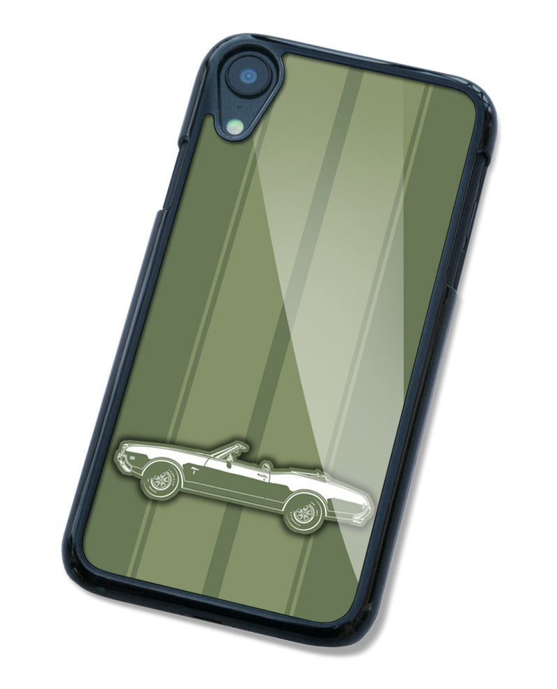 1969 Oldsmobile Cutlass Convertible Smartphone Case - Racing Stripes