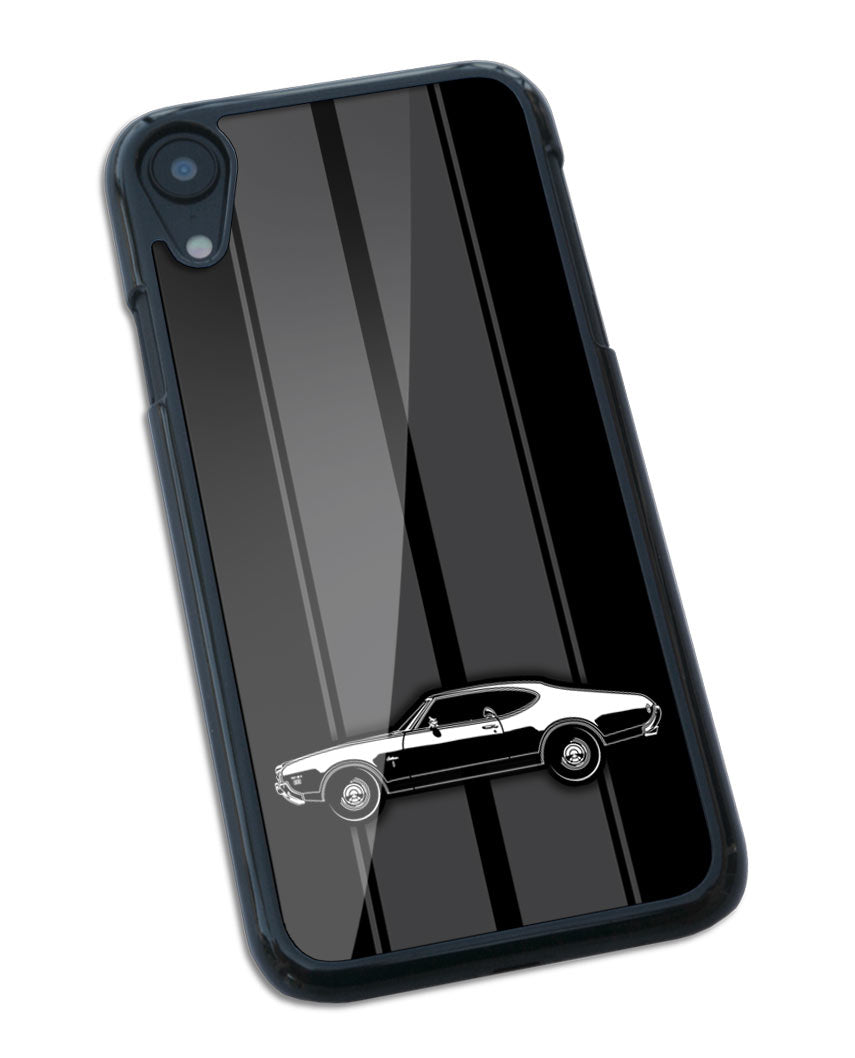 1969 Oldsmobile Cutlass W-31 Coupe Smartphone Case - Racing Stripes