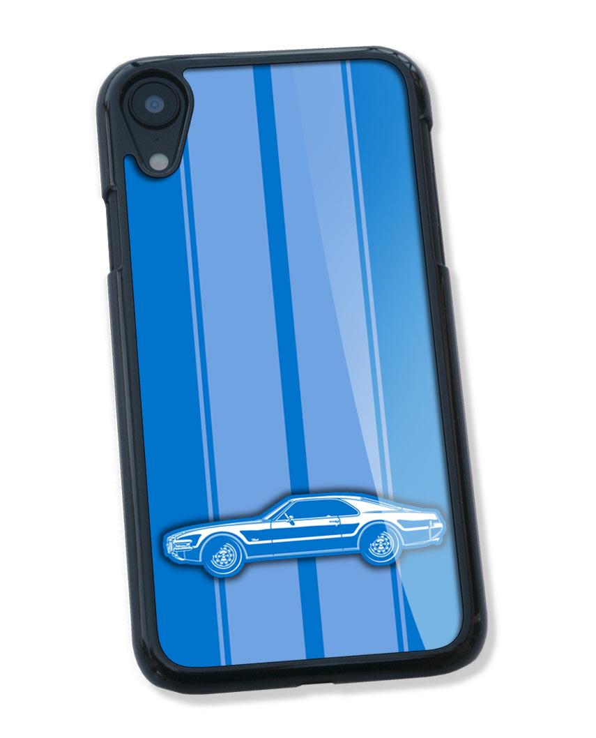 1969 Oldsmobile Toronado Coupe Smartphone Case - Racing Stripes