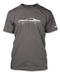 1970 Oldsmobile Cutlass S Holiday Coupe T-Shirt - Men - Side View