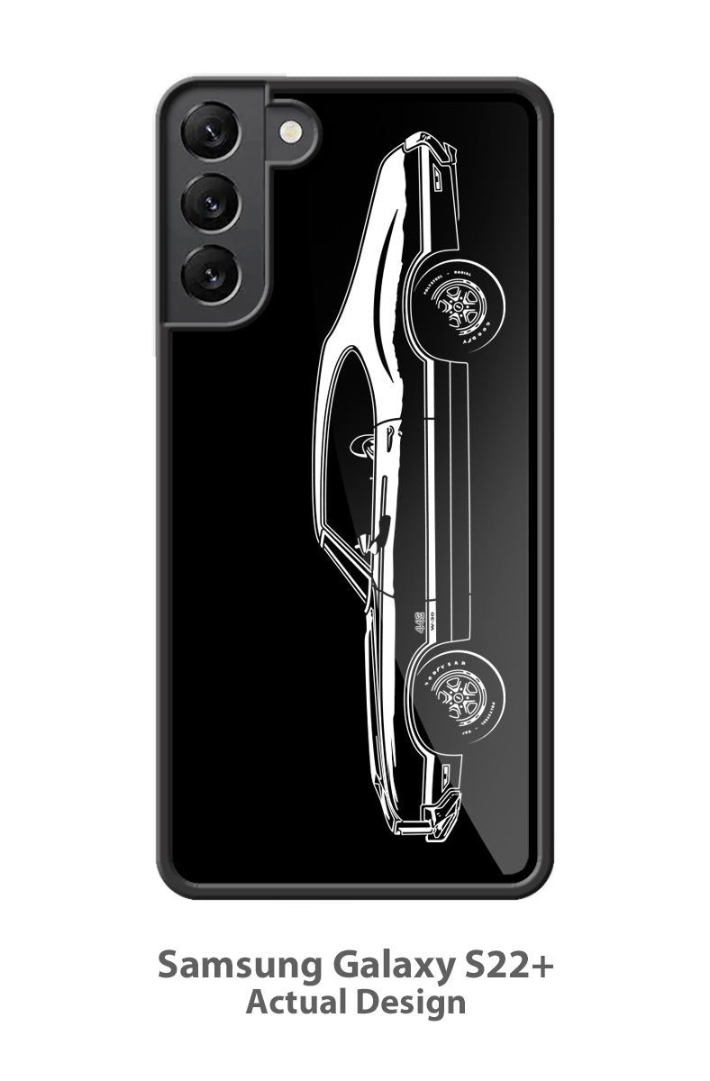 1972 Oldsmobile Cutlass 4-4-2 W-30 Holiday Coupe Smartphone Case - Side View