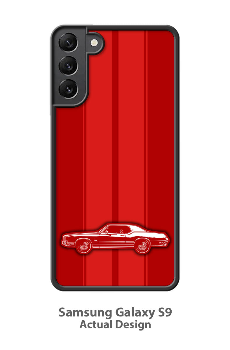 1972 Oldsmobile Cutlass Supreme Coupe Smartphone Case - Racing Stripes