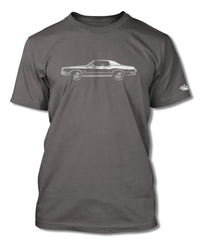 1972 Oldsmobile Cutlass Supreme Coupe with Stripes T-Shirt - Men - Side View