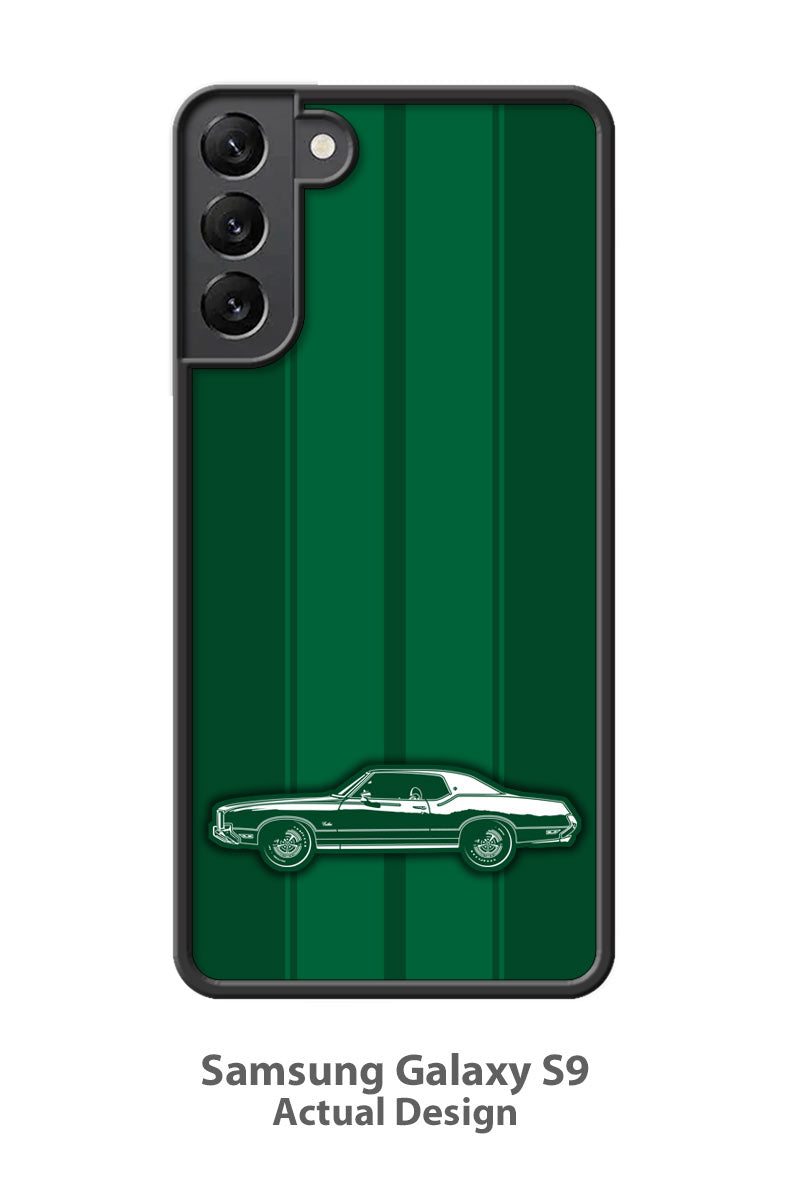 1972 Oldsmobile Cutlass Supreme Coupe with Stripes Smartphone Case - Racing Stripes