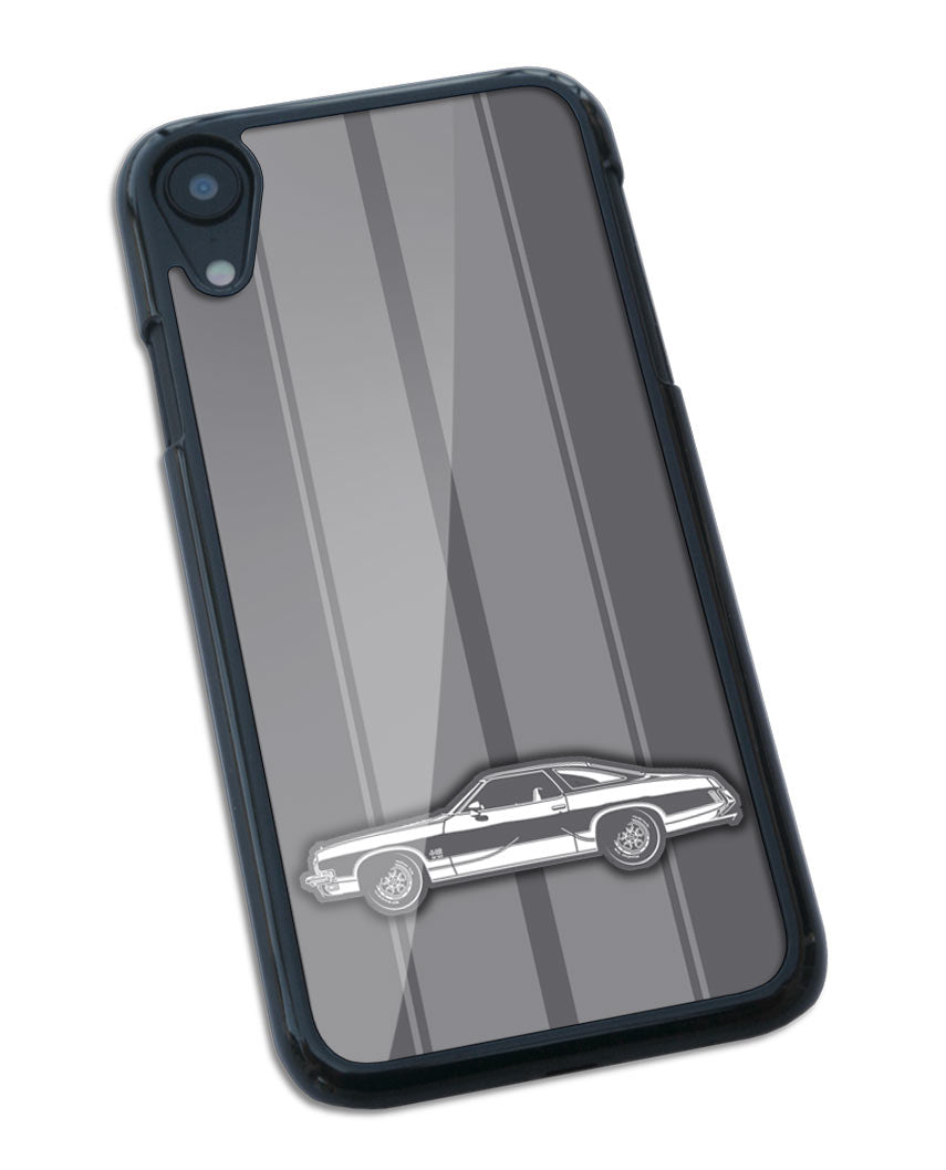 1973 Oldsmobile Cutlass 4-4-2 W-30 Coupe Smartphone Case - Racing Stripes