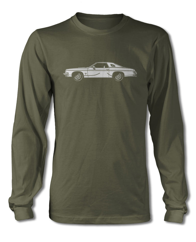 1973 Oldsmobile 4-4-2 Hurst Coupe T-Shirt - Long Sleeves - Side View