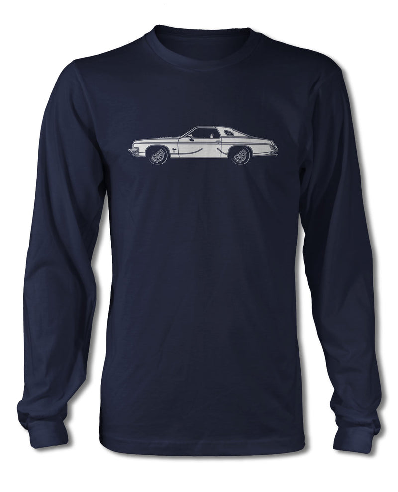 1973 Oldsmobile 4-4-2 Hurst Coupe T-Shirt - Long Sleeves - Side View