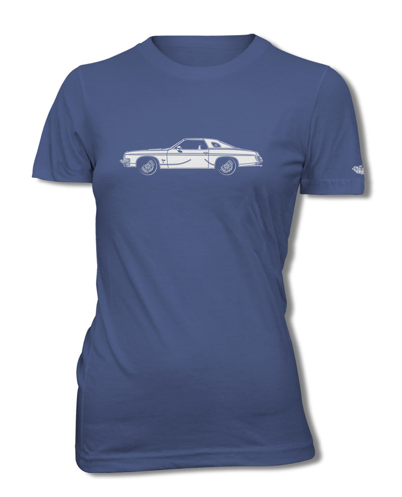 1973 Oldsmobile 4-4-2 Hurst Coupe T-Shirt - Women - Side View