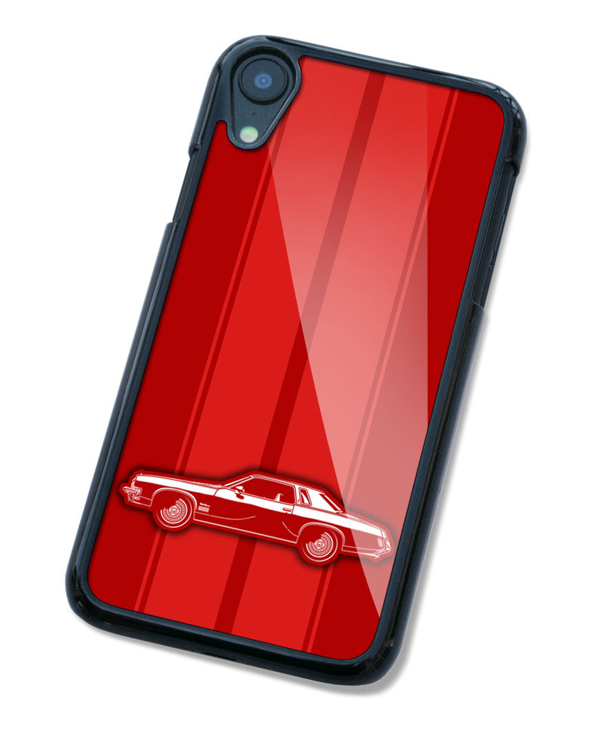 1973 Oldsmobile Cutlass Supreme Coupe Smartphone Case - Racing Stripes