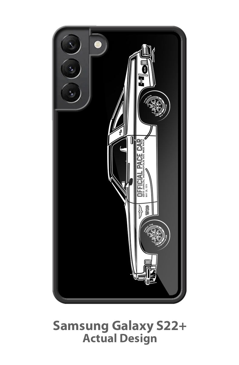 1974 Oldsmobile 4-4-2 Indianapolis 500 Pace Car Coupe Smartphone Case - Side View