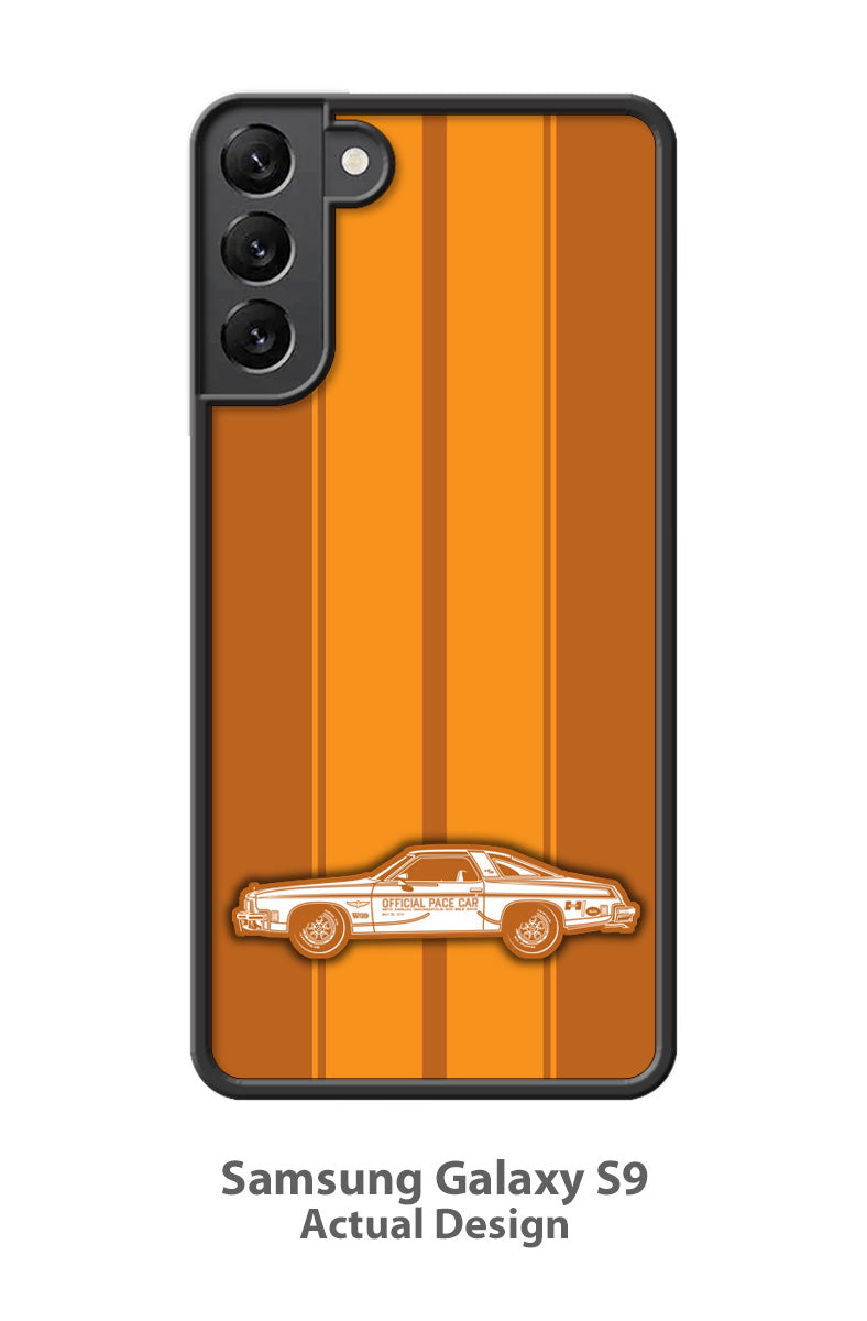 1974 Oldsmobile 4-4-2 Indianapolis 500 Pace Car Coupe Smartphone Case - Racing Stripes