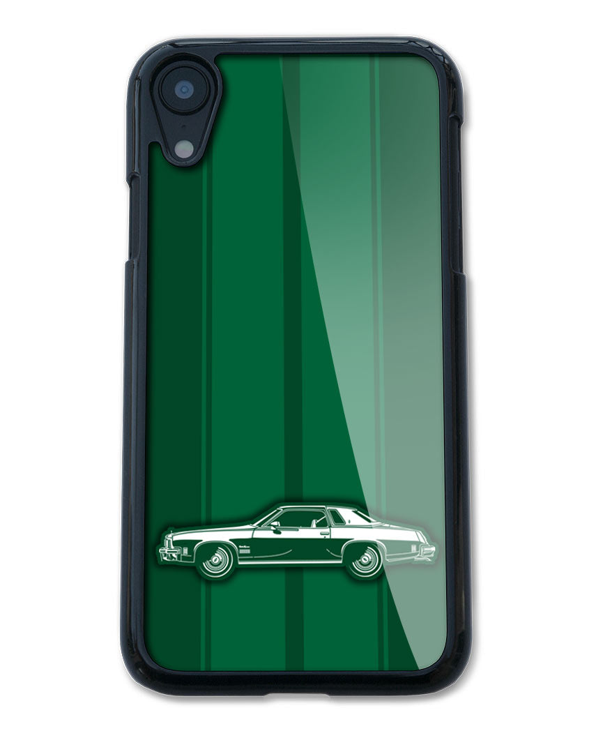 1975 Oldsmobile Cutlass Supreme Coupe Smartphone Case - Racing Stripes