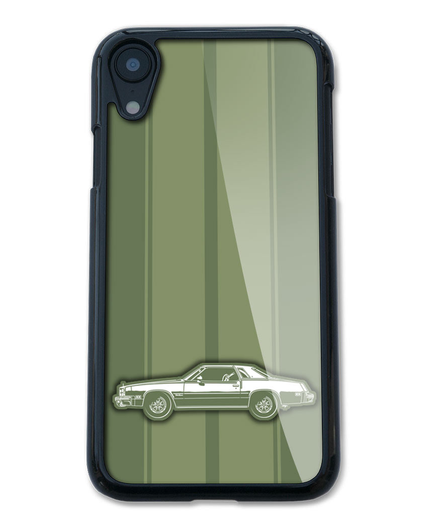 1976 Oldsmobile Cutlass Supreme Coupe Smartphone Case - Racing Stripes