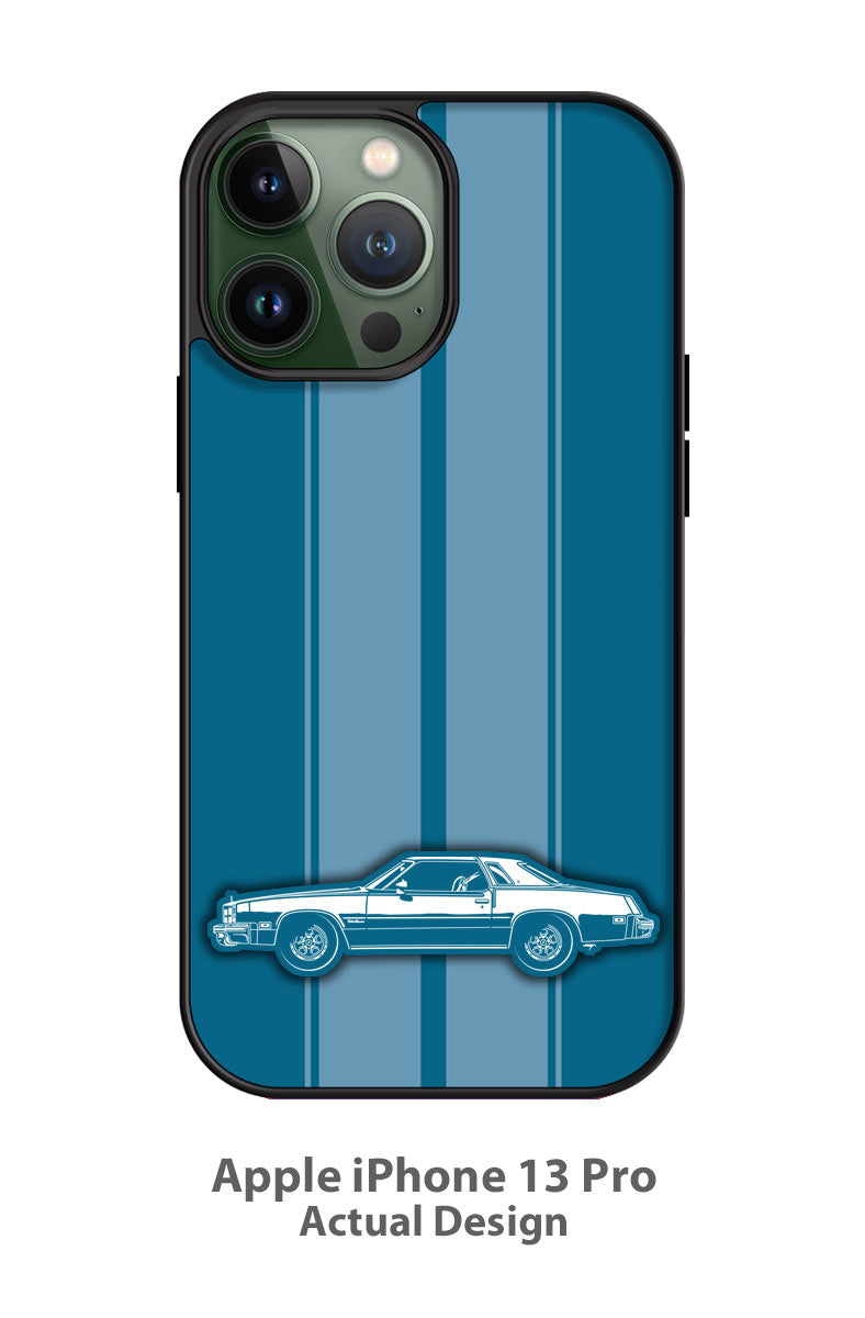 1977 Oldsmobile Cutlass Supreme Coupe Smartphone Case - Racing Stripes