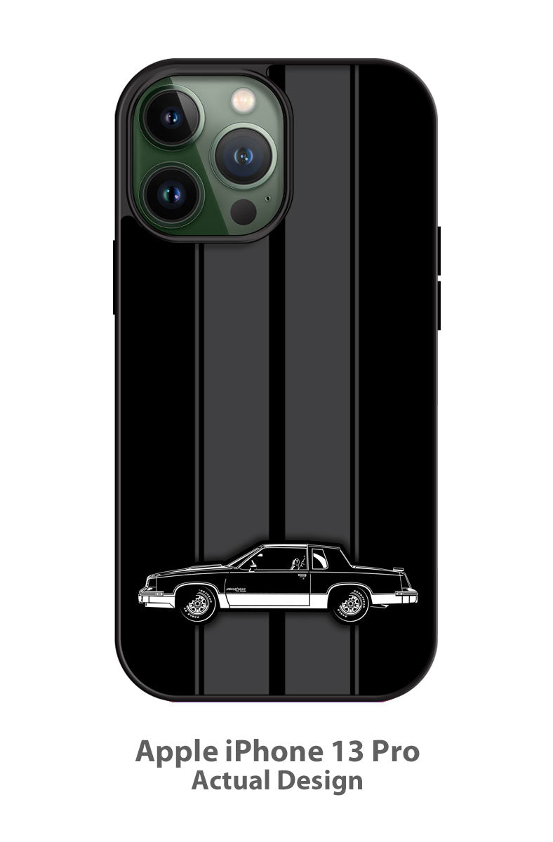 1983 Oldsmobile Cutlass Calais coupes Hurst/Olds Smartphone Case - Racing Stripes