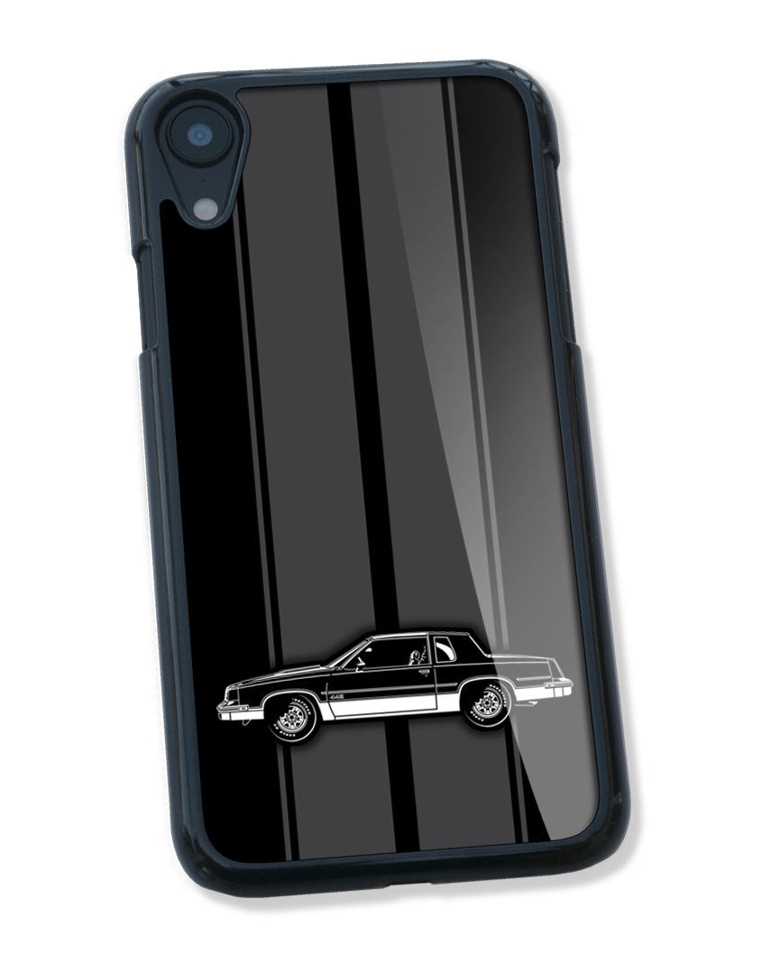 1985 Oldsmobile Cutlass 4-4-2 coupe Smartphone Case - Racing Stripes