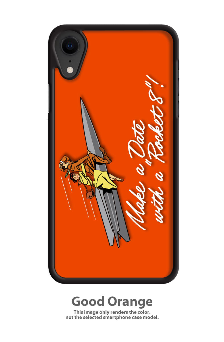 Oldsmobile "Make a Date with a Rocket” Emblem 1949 - 1952 - Smartphone Case - Vintage Emblem